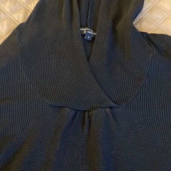 Levi’s By Rebecca Beeson Cotton Thermal Top with Long Sleeve/Hood. Size Small. - Picture 1 of 7